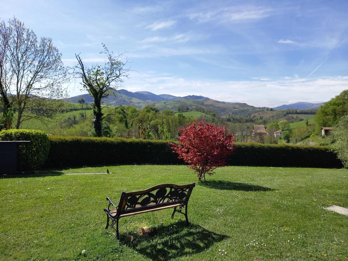 Villa Goxoki Avec Piscine Saint Jean Pied De Port Luaran gambar