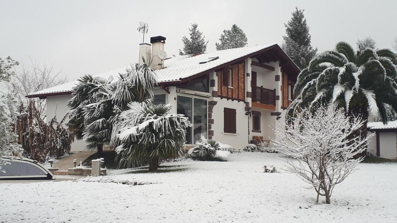 Villa Goxoki Avec Piscine Saint Jean Pied De Port Luaran gambar